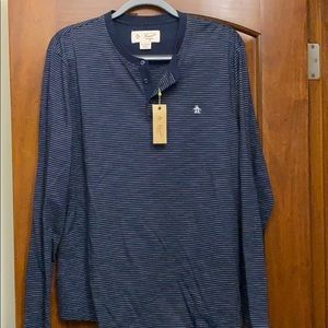 Navy blue Henley by Penguin